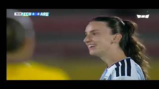 Ecuador vs Argentina femenina 