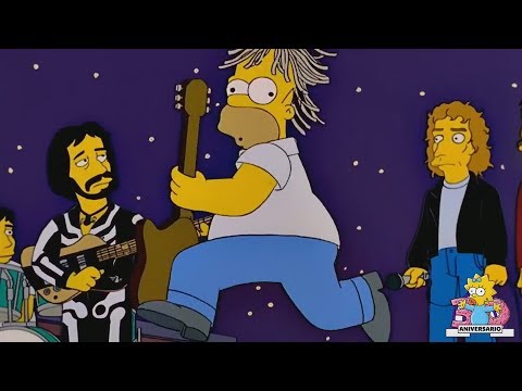 Los WHO En Los Simpson- "Si Claro! Me Despidieron Los Who... ¡Como Tu Digas!"