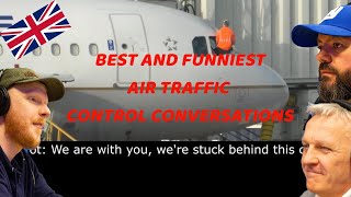Best and Funniest Air Traffic Control Conversations REACTION!! | OFFICE BLOKES REACT!!