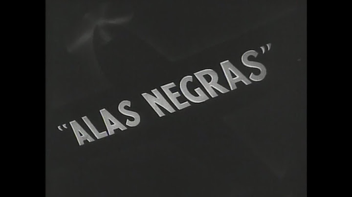 Alas negras (1937)