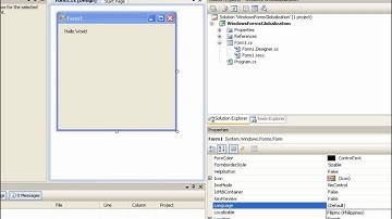 Globalization of a WinForms App in 2 minutes