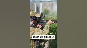 Smoke out, guns up 🔥 #airsoft #cqb #foryou #shorts #smoke #hpa #skirmish #capturetheflag