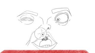 Bouncing eye-ball animation