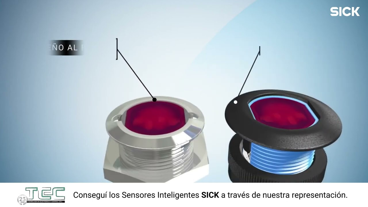 SENSOR FOTOELÉCTRICO para aplicaciones INDUSTRIALES - SICK - GR18