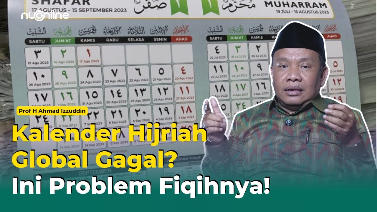 Mengapa NU Belum Sepakat dengan Kalender Global Tunggal? | Prof H Ahmad Izzuddin