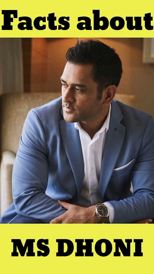 Facts about m s dhoni viral msdhoni shorts viralshorts youtube