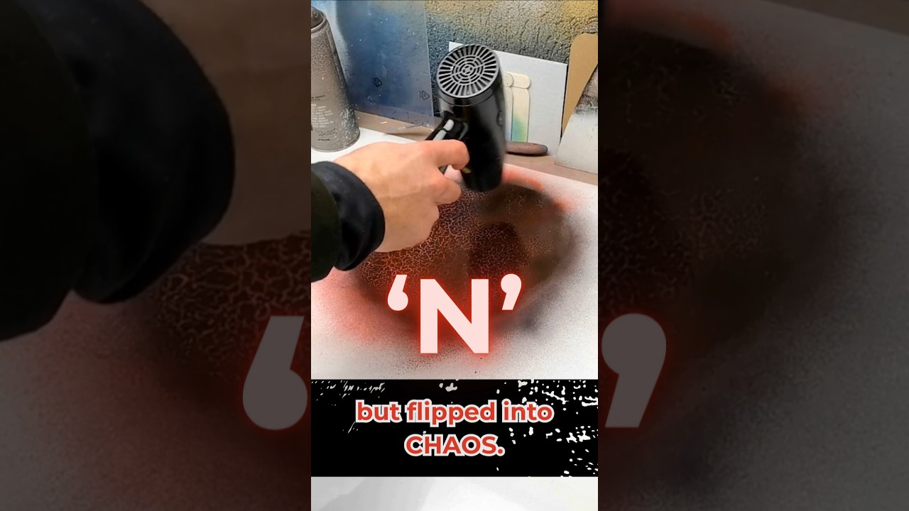 🩸 Custom Graffiti Letter N — Chaos Carved Alive 