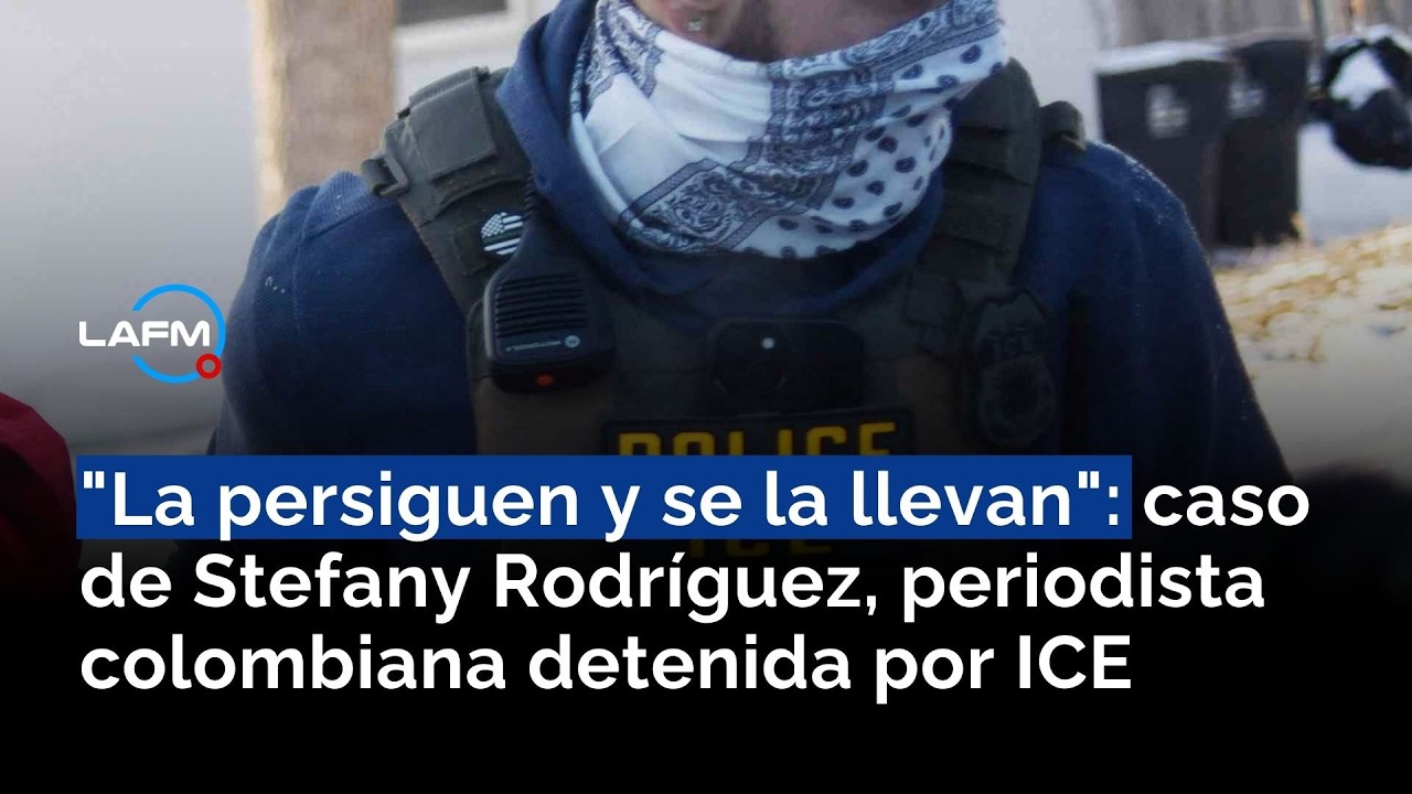 ICE detiene a periodista colombiana en Nashville con 4 camionetas y 8 hombres armados