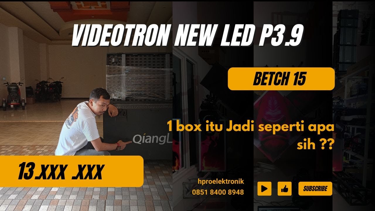 SOLUSI LED / VIDEOTRON OUTDOOR TERBAIK UNTUK EVENT SPEKTAKULER – P3.9 SIAP TAMPIL!  HPRO AUDIO