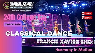 Francis Xavier Engineering College   I   24th Annual Day  I  Cultural Shows  I  Classical Dance
