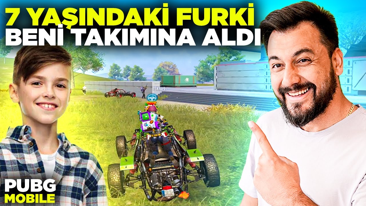 7 YAŞINDAKİ 😯 FURKİ BENİ TAKIMINA ALDI / Pubg Mobile