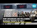 Watch: Ukrainians confuse and mock enemy Russian troops; Change sign boards on streets