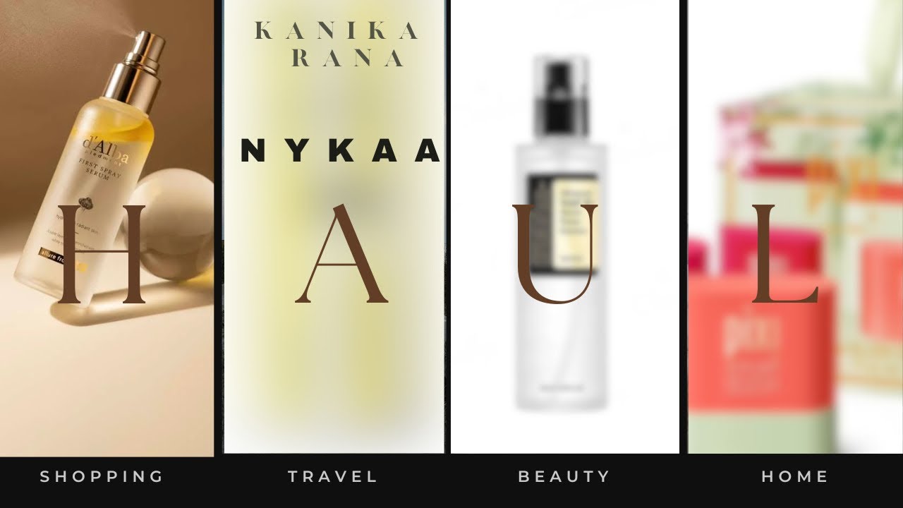 Nykaa haul // cosrx ; dr.alba ; pixi blush duo ; sunscreen 