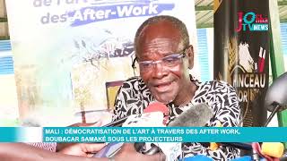 Mali: démocratisation de lart à travers des after work, Boubacar Samaké sous les projecteurs