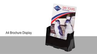 A4 Brochure Display