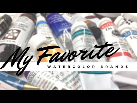 My Top 10 Favorite Watercolor Brands | Professional & Student Grade Recommendations