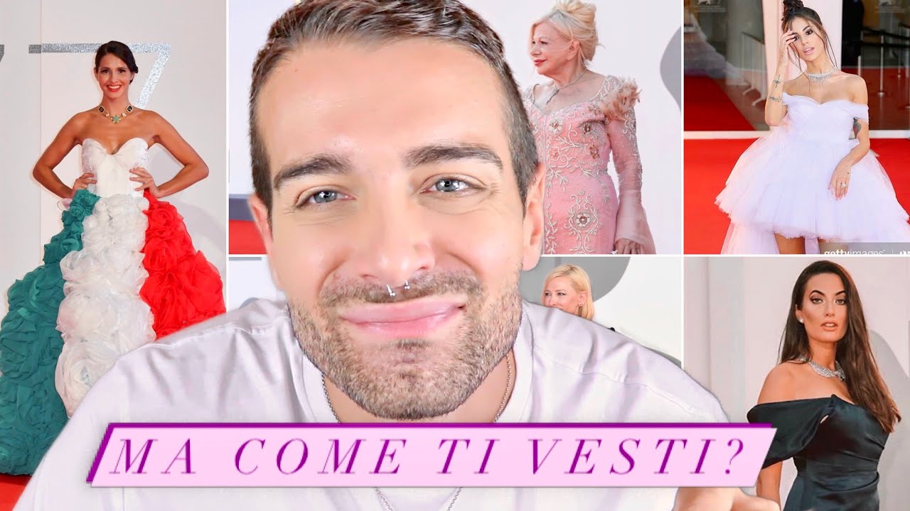 GIUDICHIAMO MALE I PERSONAGGI TRASH SUL RED CARPET DEL FESTIVAL DEL CINEMA DI VENEZIA 2020