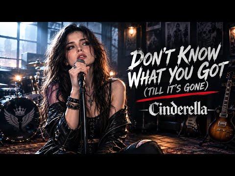 Don't Know What You Got (Till It's Gone) – Cinderella (Female) | Dark Blues Rock | Black Rose Rock