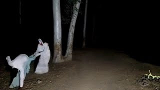 new ghost #funny Attack night prank #ghostvideo#funnyvideo