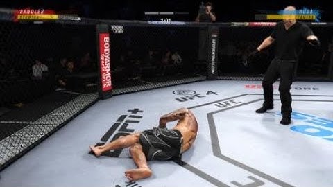 Proof of scripting in EA UFC 4