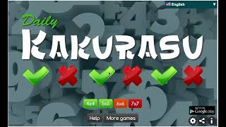 Daily Kakurasu | Free Online HTML5 Games