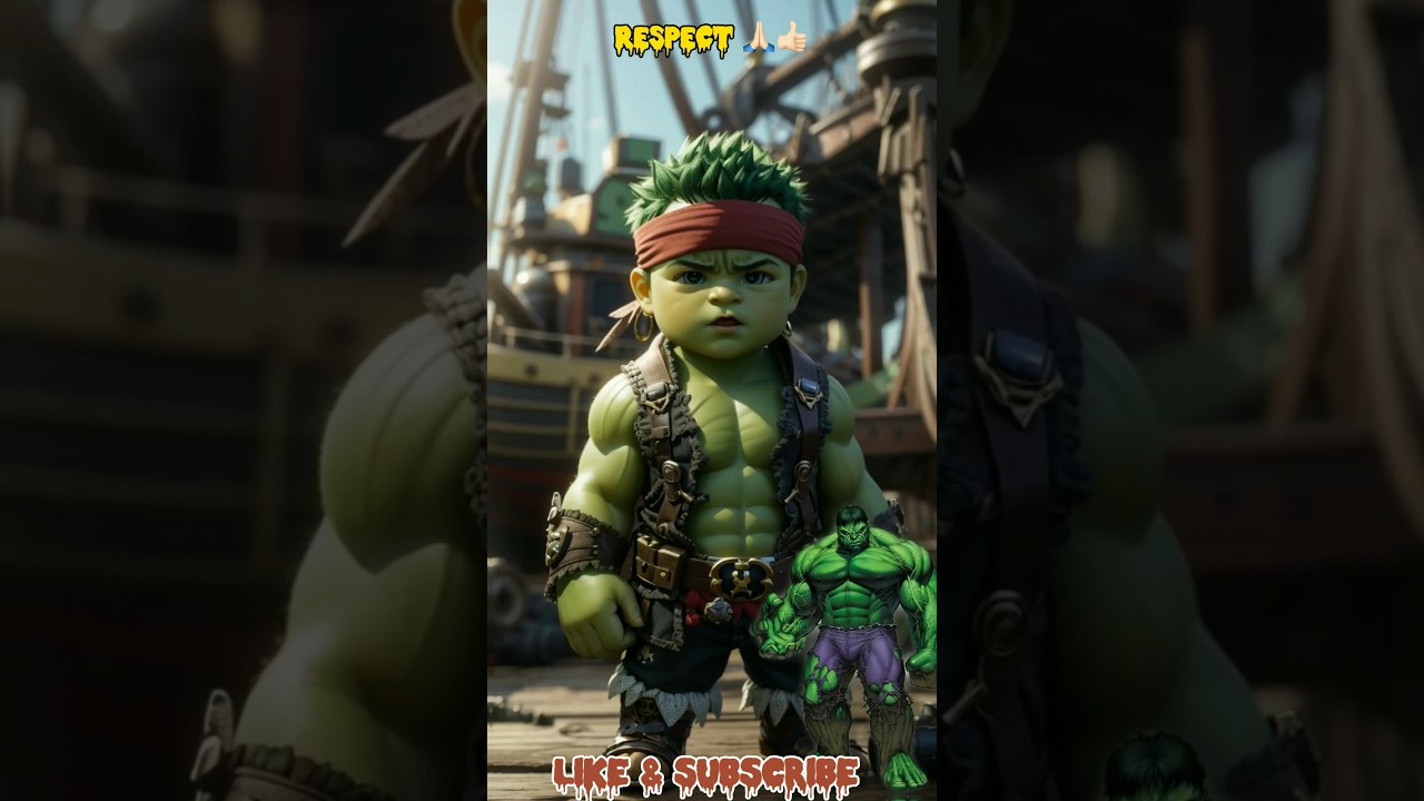 Superhero but baby Pirates 