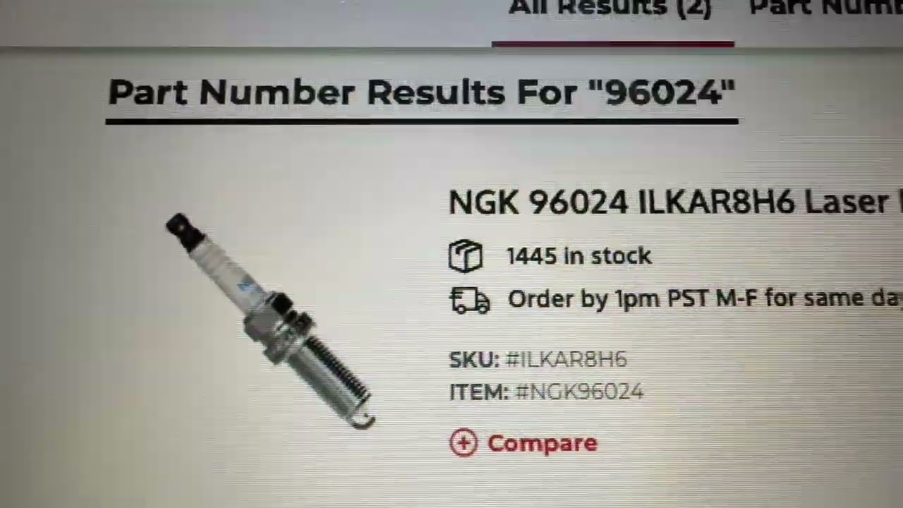 Save $34 on NGK Spark Plugs! FREE 2-day shipping *** CAPTION ONLY***