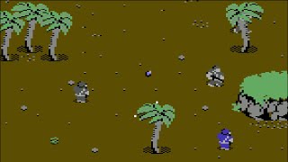 Commando Gameplay Commodore 64