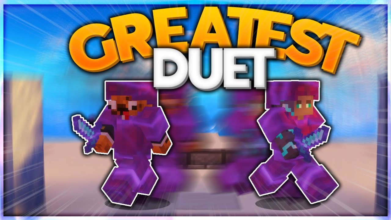 GREATEST BEDWARS DUET I hypixel bedwars