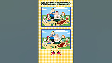 Spot the Difference #findthedifference #brainteaser #shorts #SpotTheDifference #familyguy