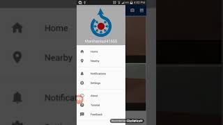 bug found in Wikimedia Commons app ( while i rote the application logout tab automatically close  )