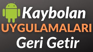 Telefonda Kaybolan (GİZLENEN) uygulamaları GERİ GETİRME screenshot 4