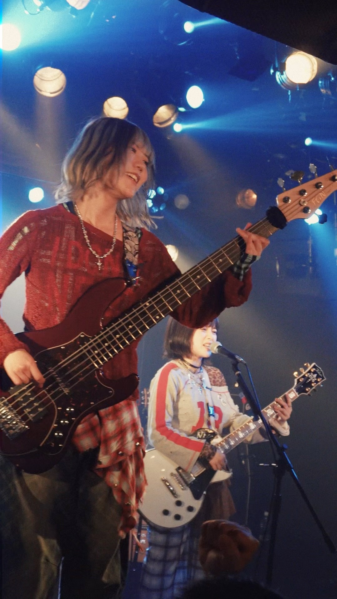 On stage media image