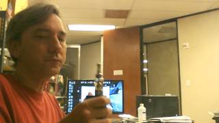 Fogging up my office with the Nautilus