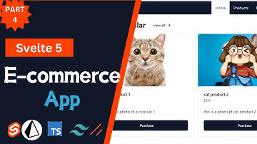 🔥 Svelte 5 E-Commerce App (Part 4) | 📦 SvelteKit, TypeScript, Prisma, Lucia, Super-Forms