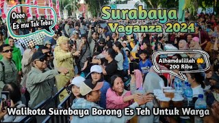 SURABAYA VAGANZA 2024 || Walikota Surabaya Borong Es Untuk Warga