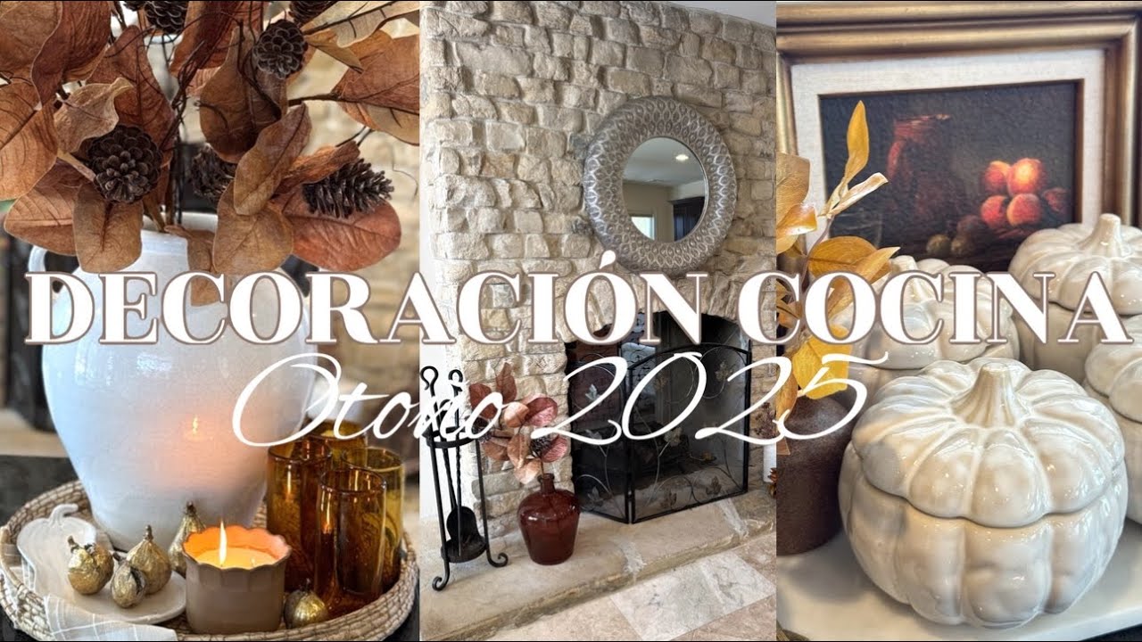 DECORACIÓN COCINA OTOÑO 2025 | DECORACIÓN OTOÑO 2025 | IDEAS DECORACIÓN OTOÑO 2025 | OTOÑO 2025