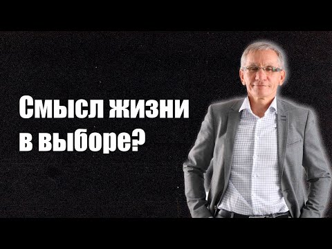 Смысл жизни в выборе? Валентин Ковалев