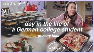 online class, grocery haul, raclette grill | VLOGMAS #3