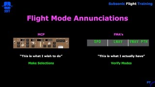 EFIS PFD - Flight Mode Annunciations (FMA's) iFly 747-400
