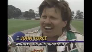 Drag Racing 1990 Big Bud Funny Car Shootout Final