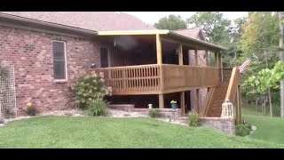 DIY Deck Lean to Roof. How we built ours