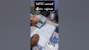 UPSC- IAS✌️ [Current Affairs cover all topic📑- by vajiram📚]#shorts #upsc