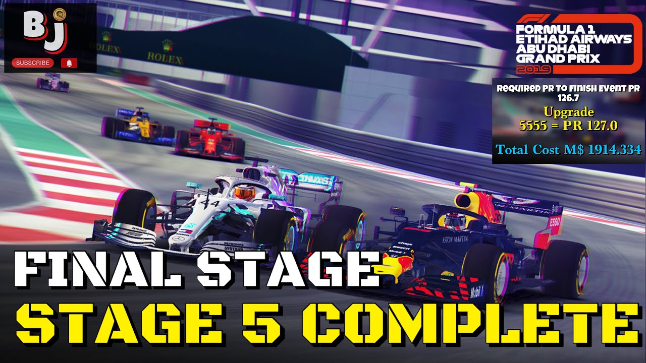 Formula 1 Abu Dhabi Grand Prix 2019 Stage 5 and Cost Event - Real Racing 3