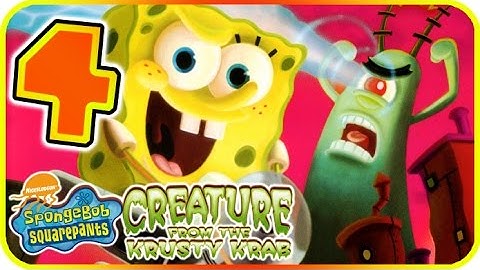 SpongeBob SquarePants: Creature from the Krusty Krab Walkthrough Part 4 (PS2, GCN, Wii) Level 2