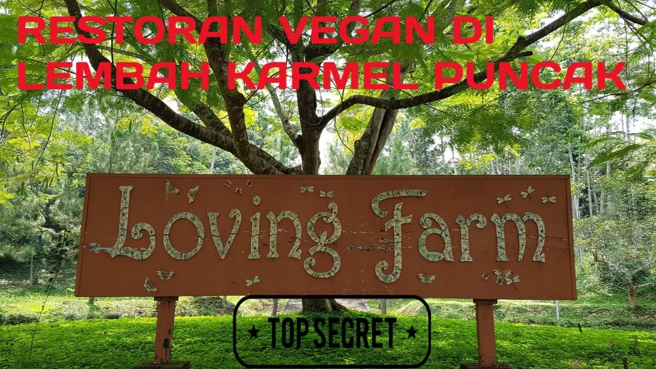 RESTORAN VEGAN DI LEMBAH KARMEL PUNCAK
