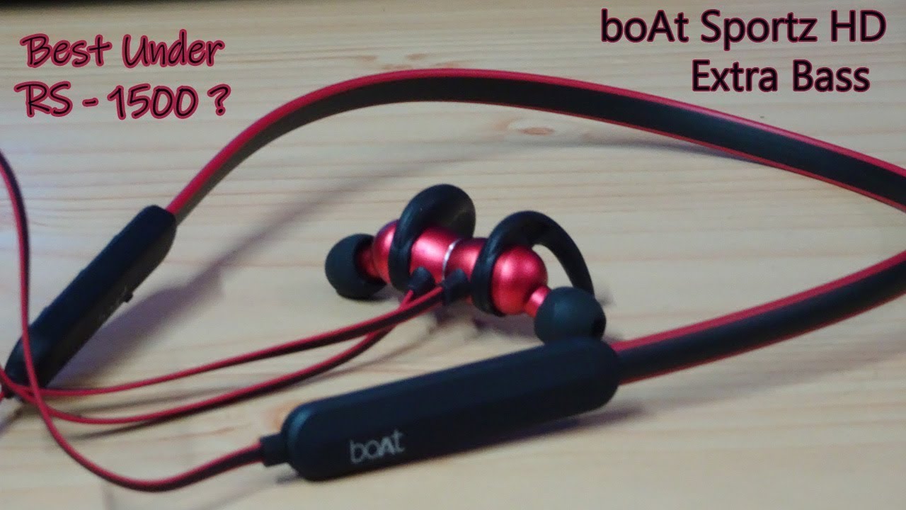 Boat 255 HD Extra Bass Bluetooth Earphone Review | Immersive Stereo Sound - YouTube
