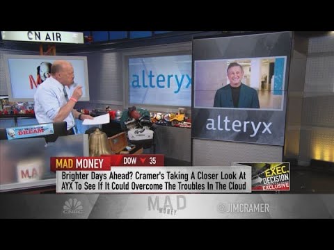ayx stock Update Alteryx CEO on the use of analytics automation for census data