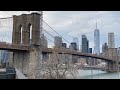 New York City LIVE: DUMBO Brooklyn + Walking the Manhattan Bridge