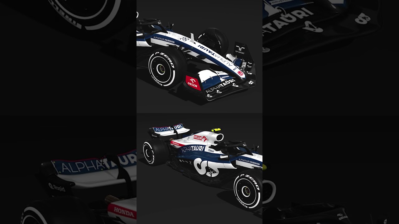 What do you think of my 2023 Alpha Tauri F1 Car redesign?